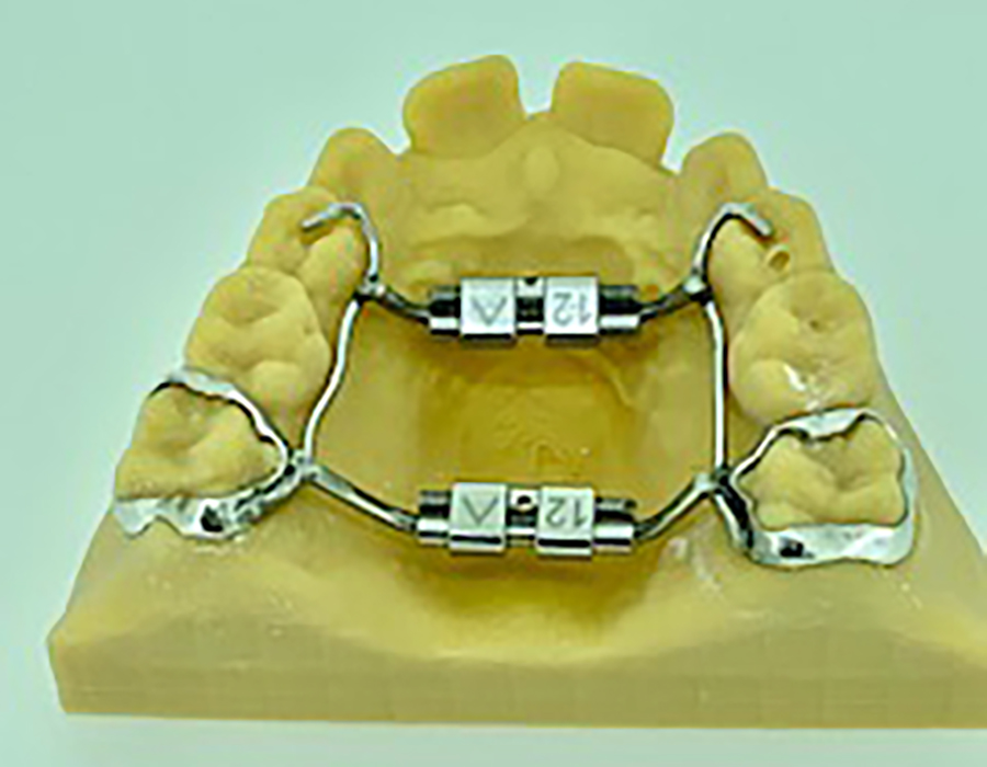 Disjoncteur mandibulaire sur bagues laser